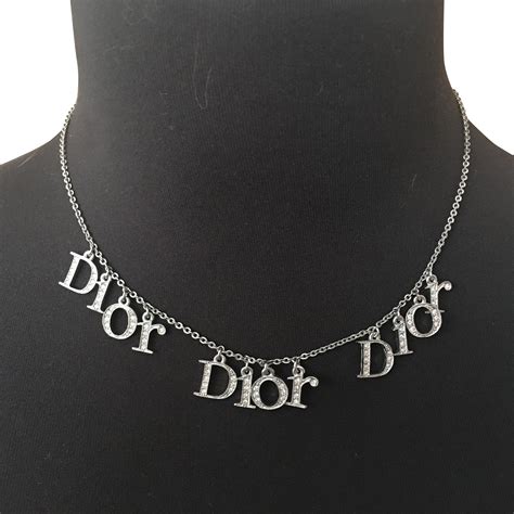 dior s necklace|full name dior necklace.